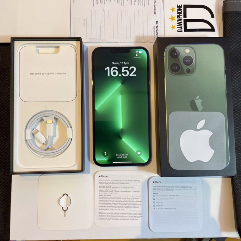 Jual IPhone 13 Pro Max 256GB BH 100 Garansi Resmi IBox 8 Desember 2024