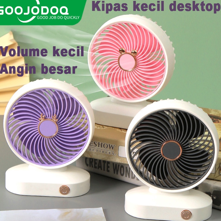 Jual Wwb Goojodoq New Kipas Angin Mini Genggam Kipas Meja Isi Ulang Usb