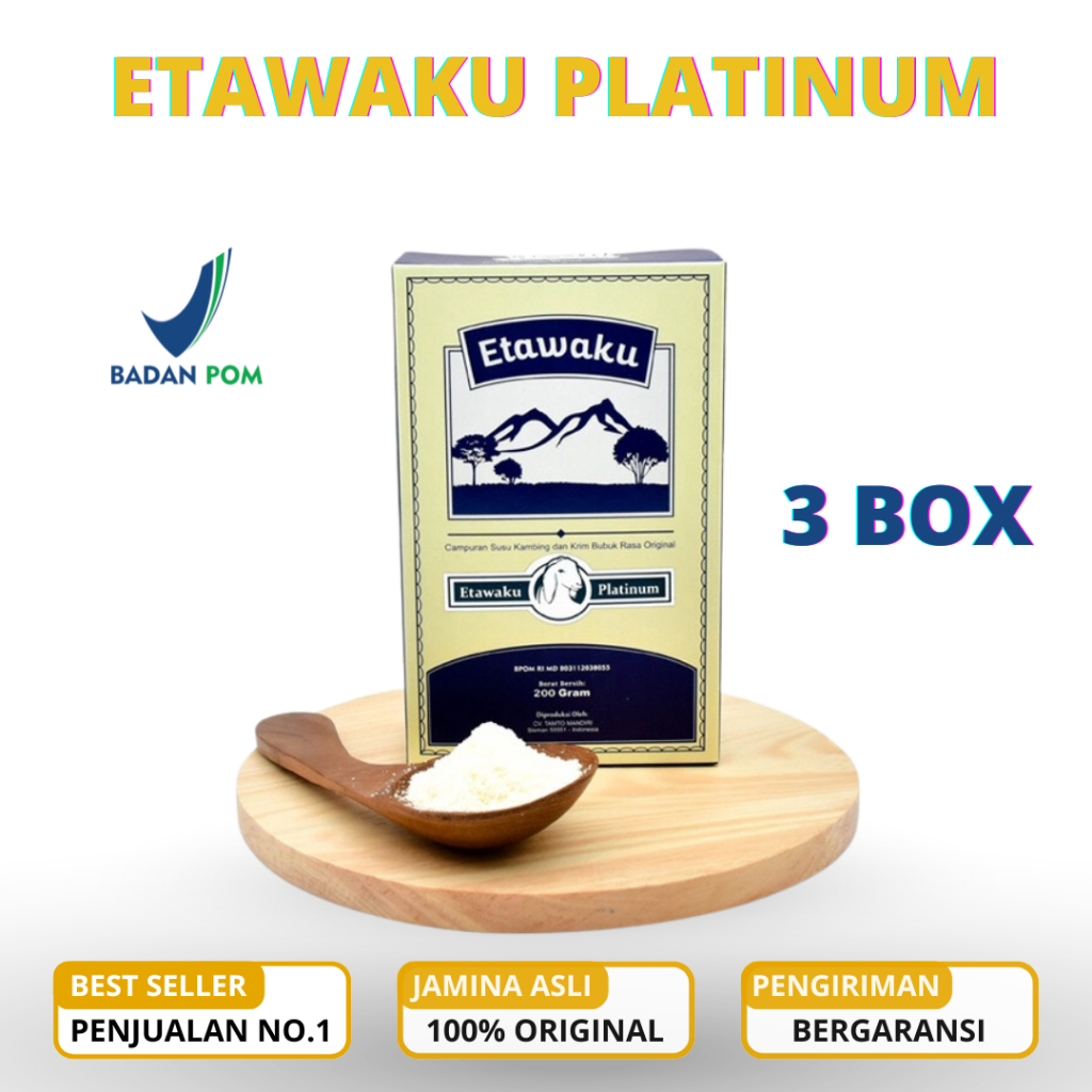 Jual Paket Box Etawaku Platinum Susu Kambing Etawa Asli Shopee