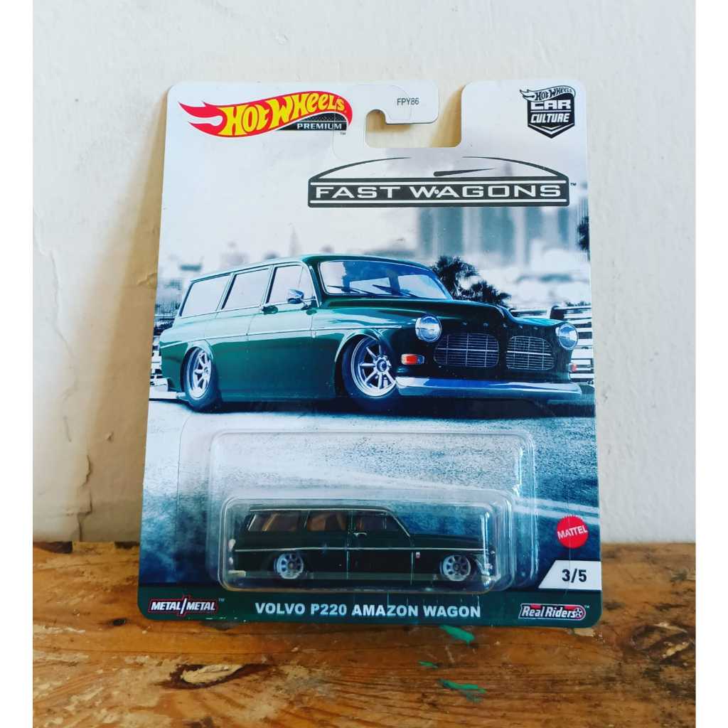 Jual HOT WHEELS HOTWHEELS FAST WAGONS VOLVO P220 AMAZON WAGON Shopee