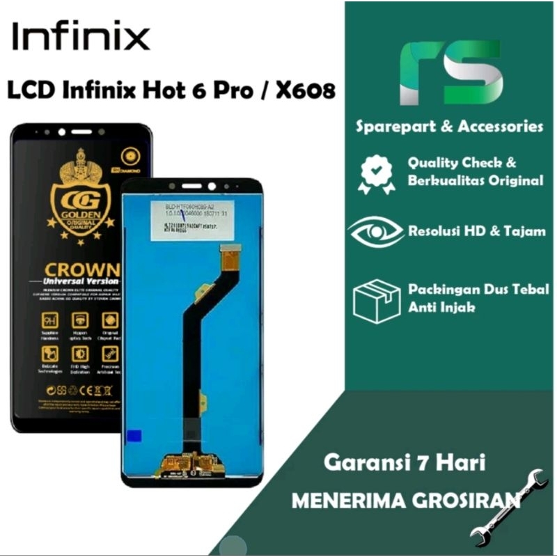 Jual Lcd Touchscreen Infinix Hot Pro X Fullset Original Shopee