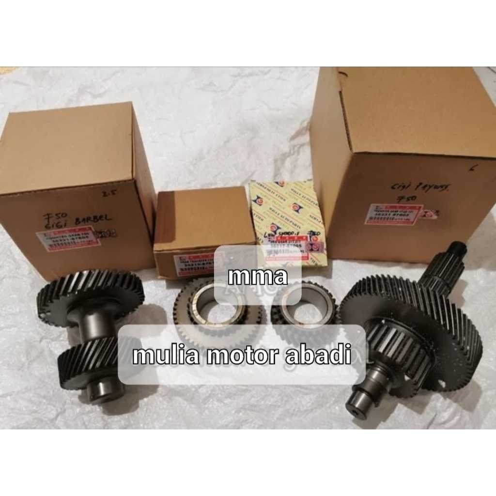 Jual Gigi Transmisi Transfer Daihatsu Taft Badak Kotak F50 Set 4pc ASLI