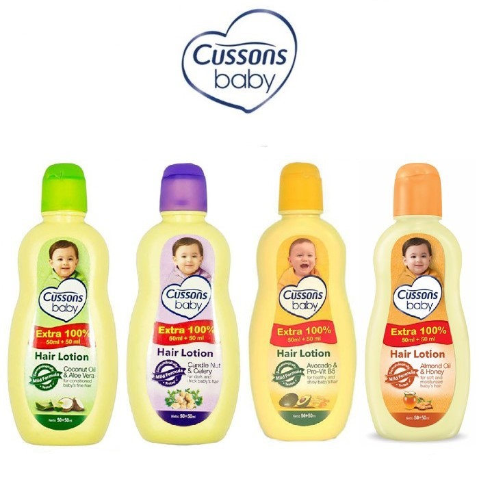 Jual Cussons Baby Hair Lotion Ml Coconut Oil Candle Nut Almond Oil