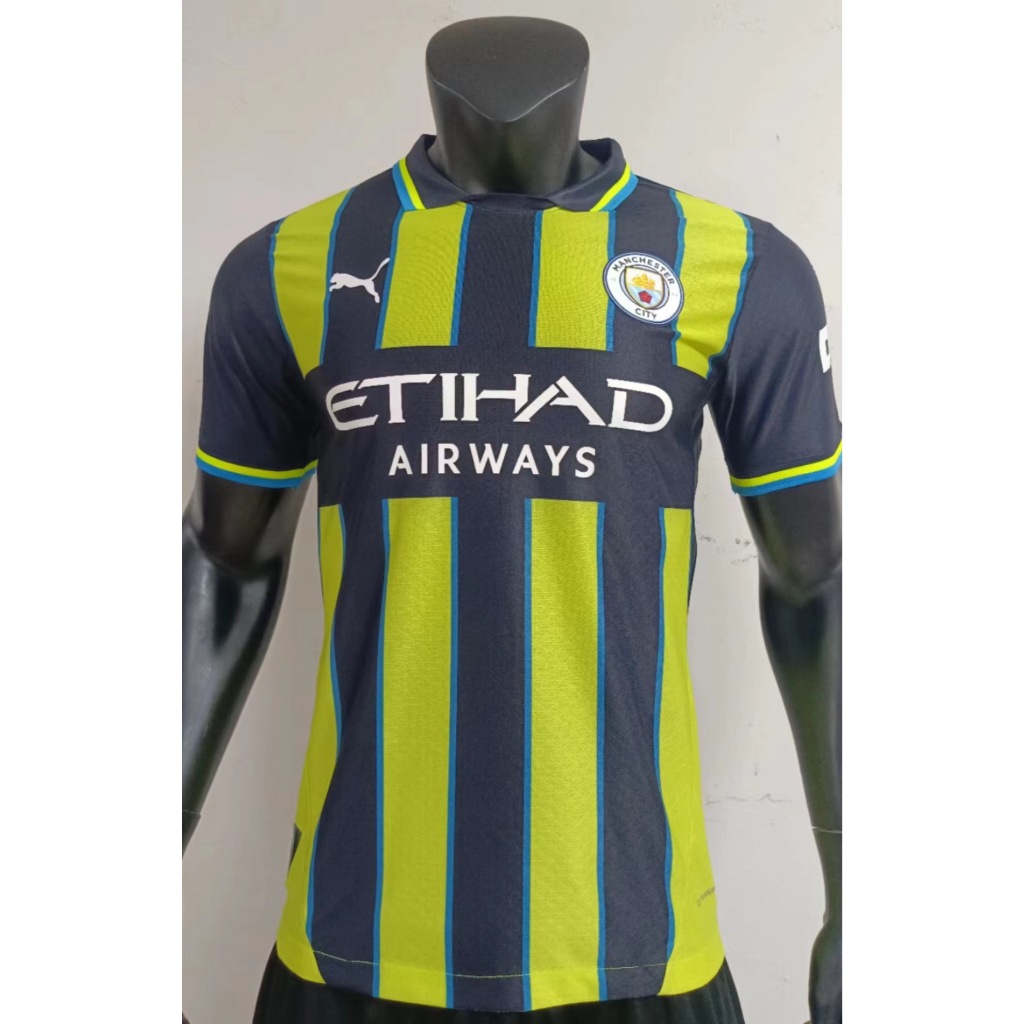 Jual BAJU BOLA JERSEY MANCHESTER CITY AWAY PLAYER ISSUE 2024 2025