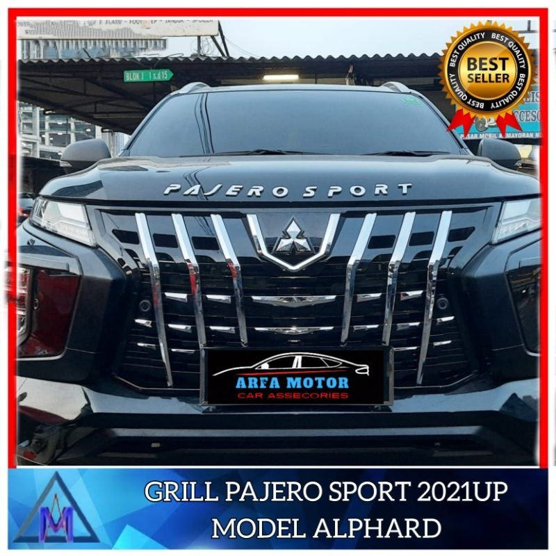 Jual Grill All New Pajero Sport 2021 2022 2023 2024 Model Alphard