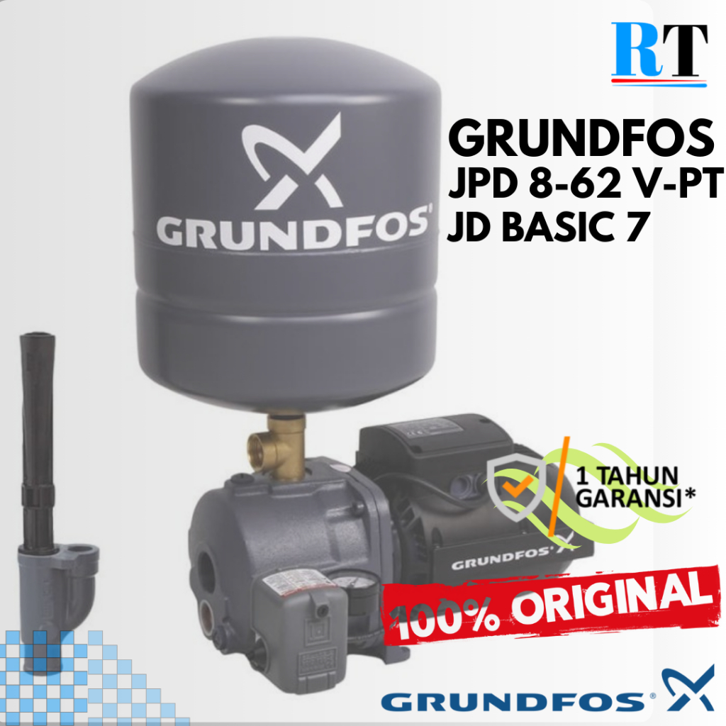 Jual Mesin Jet Pump Grundfos Jpd V Pt Jd Basic Shopee Indonesia