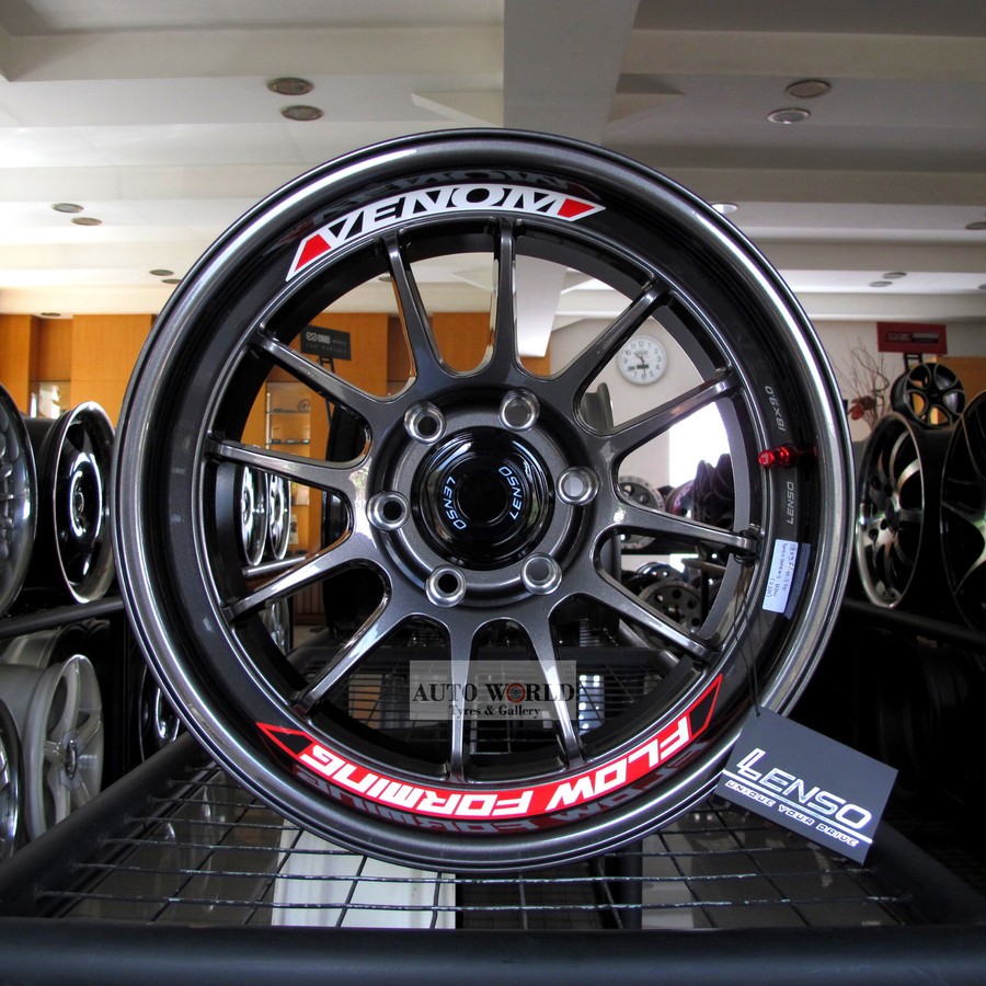 Jual Velg Original Lenso Venom Flow Forming Ring Pcd X Et