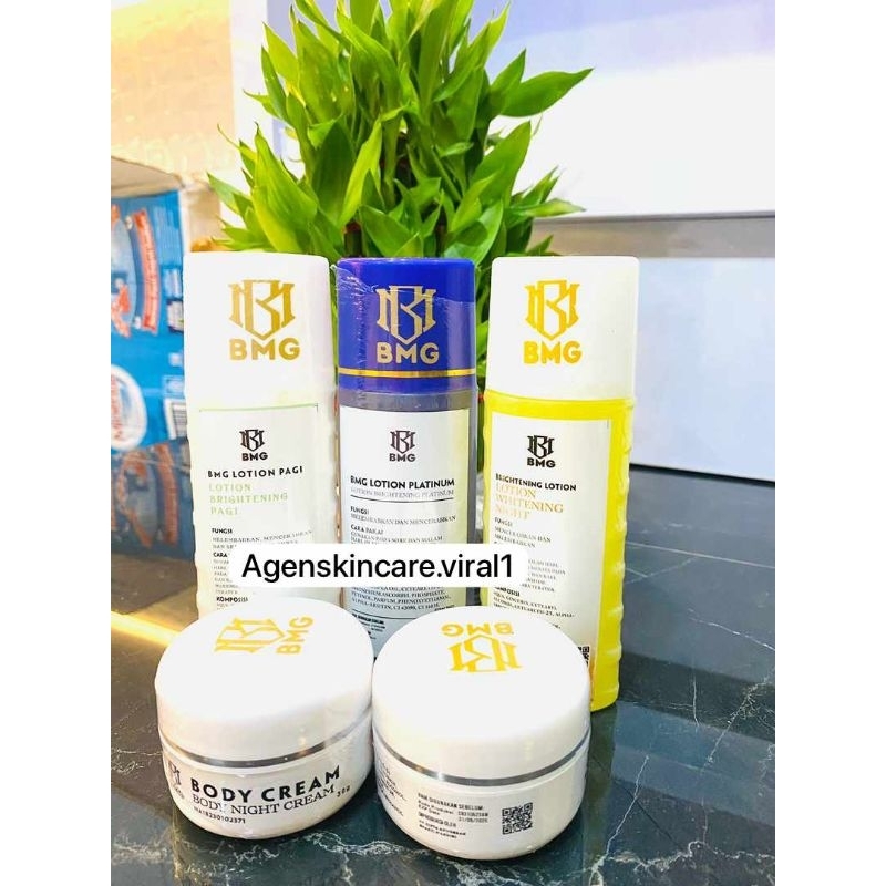 Jual PAKET BMG LOTION ANGGUR KUNING UNGU PAGI DAN MALAM PLATINUM