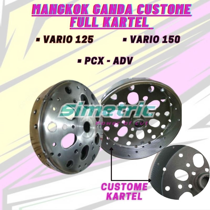 Jual Mangkok Kampas Ganda Custom Full Kartel Vario Pcx Adv