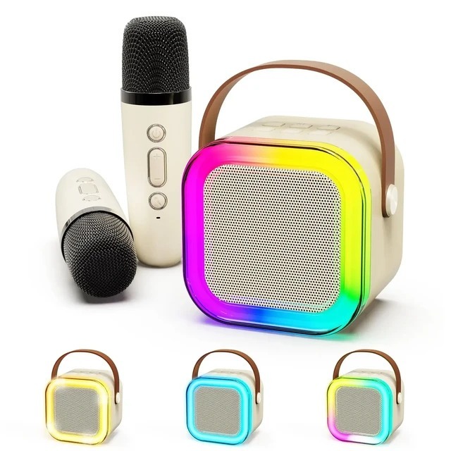 Jual K12 Mini Speaker Karaoke Bluetooth Full Bass Portable Stereo