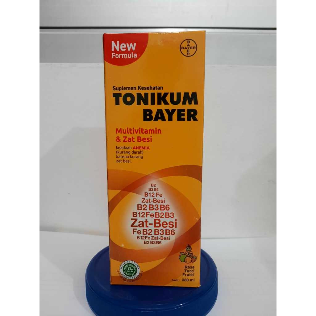 Jual Tonikum Multivitamin Mineral Dan Zat Besi Rasa Tutti Frutti