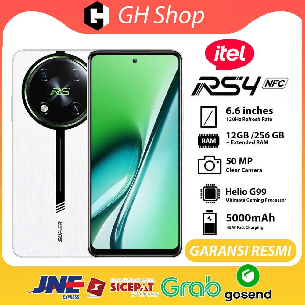 Jual Itel RS4 RS 4 NFC 8 128 GB 8 256 GB Garansi Resmi Shopee