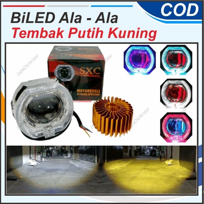 Jual Lampu Biled Ala Ala Projie Laser Daymaker Inch Warna Ring