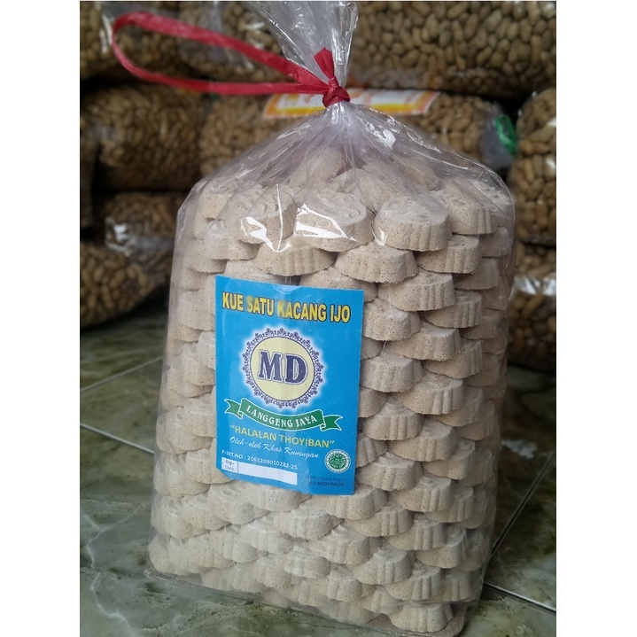 Jual Kue Satu Kacang Ijo Kg Sultan Snack Shopee Indonesia