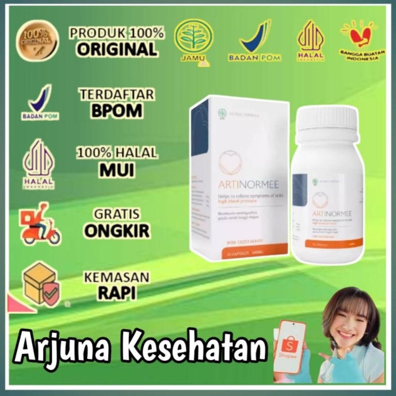 Jual ARTINORMEE ASLI ORIGINAL OBAT HIPERTENSI DARAH TINGGI JANTUNG