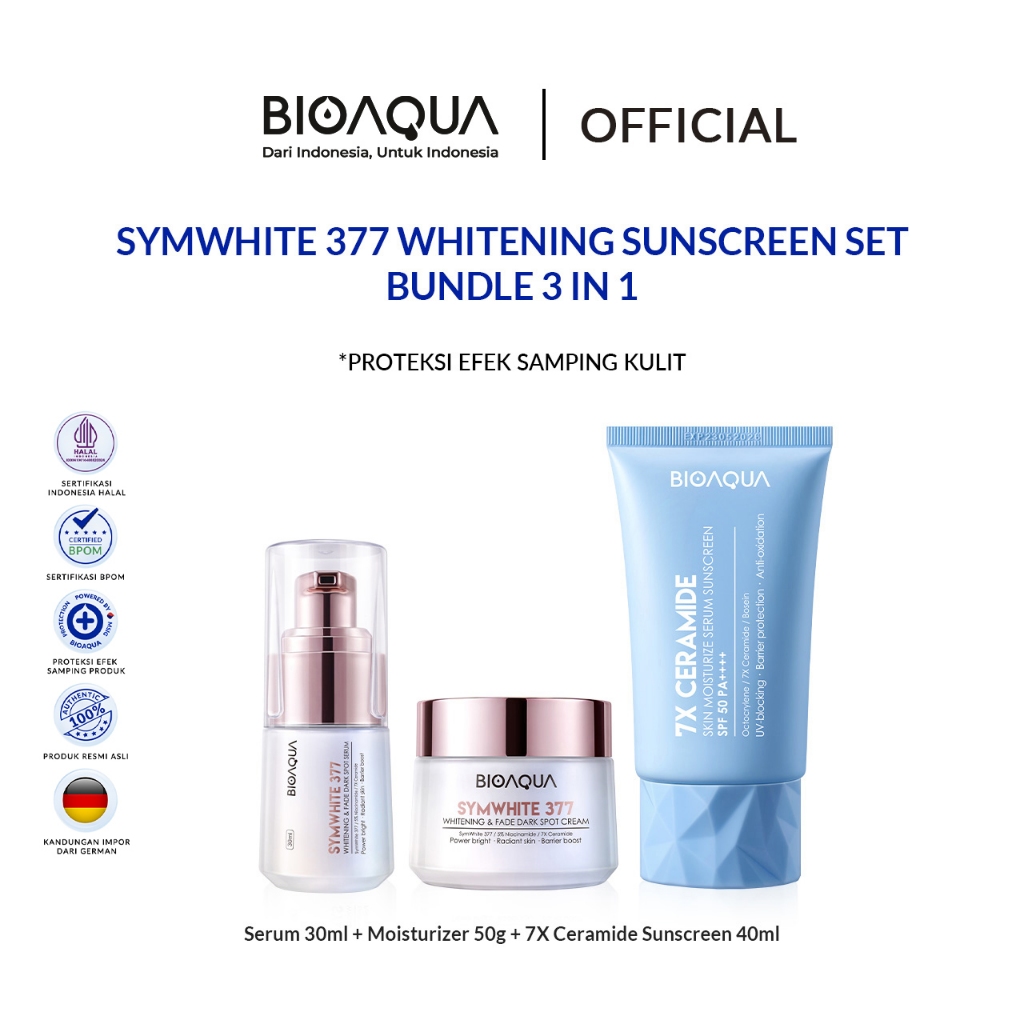 Jual BIOAQUA Symwhite 377 Whitening With Sunscreen Sunblock Wajah