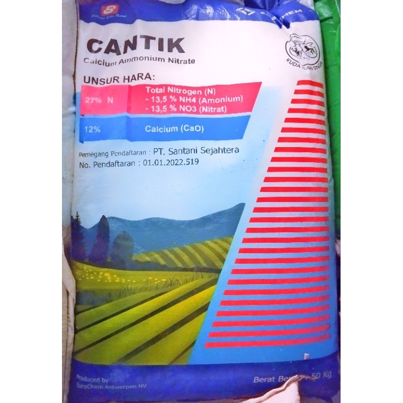 Jual Pupuk Cantik Calcium Ammonium Nitrate Kg Shopee Indonesia