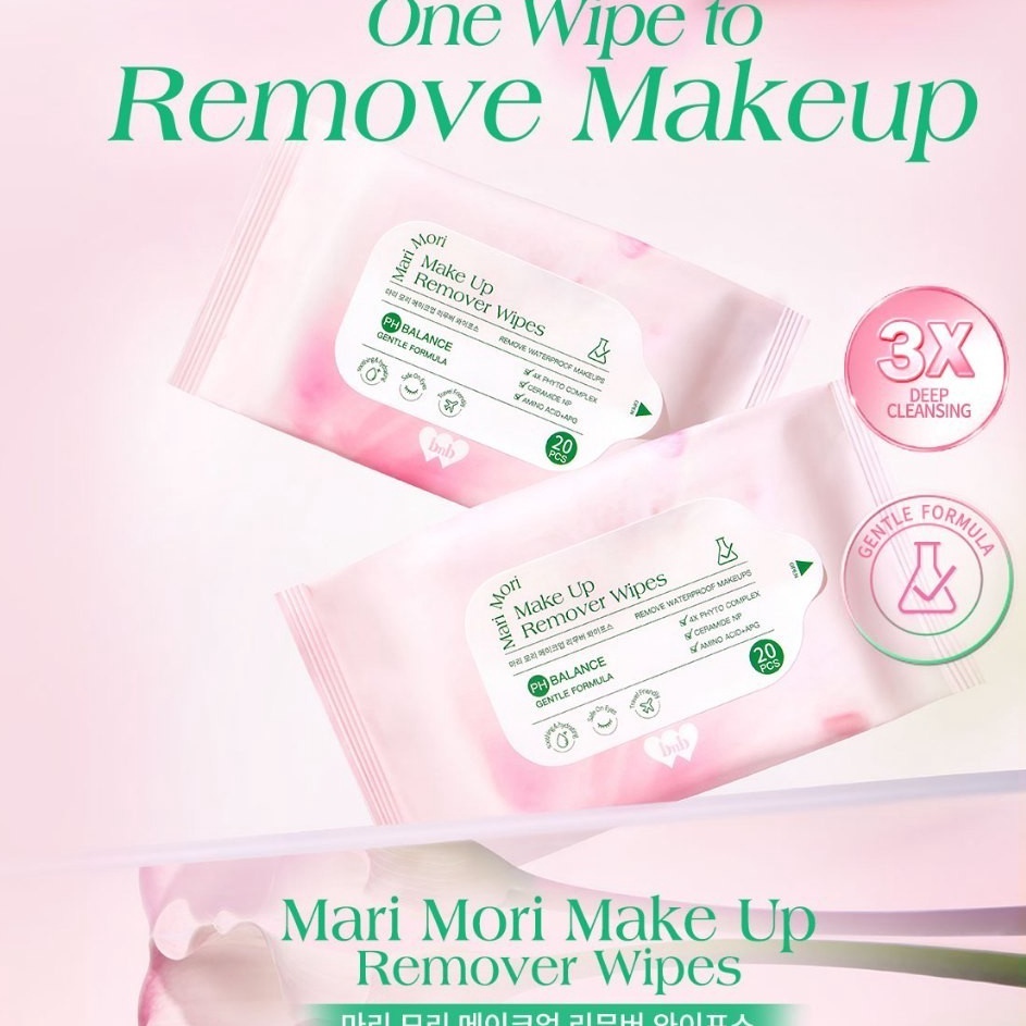 Jual Bnb Barenbliss Mari Mori Make Up Remover Wipes Rf Kosmetik