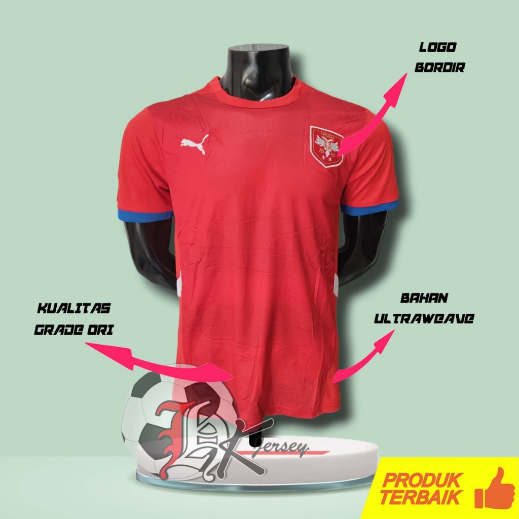 Jual Jersey Bola Serbia Home Grade Ori Shopee Indonesia