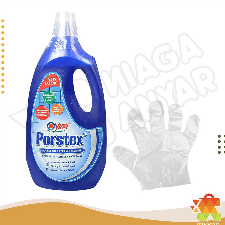 Jual Potongan Na Porstex Cairan Pembersih Lantai Keramik Liter Yuri