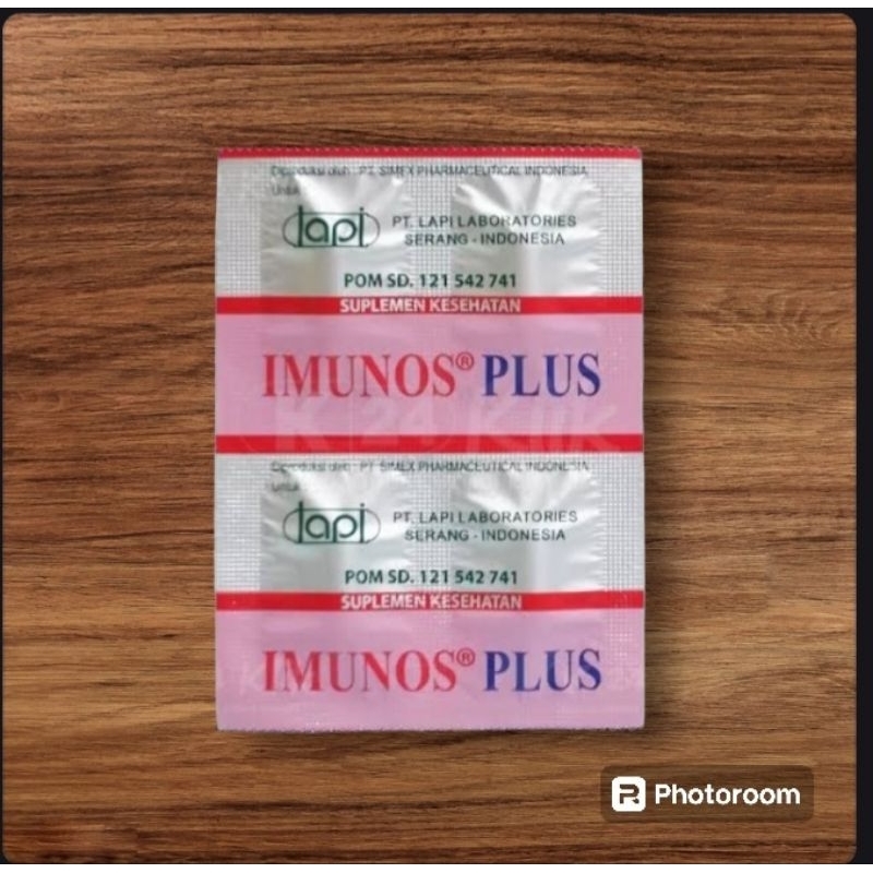 Jual Imunos Plus Strip Isi Tablet Shopee Indonesia