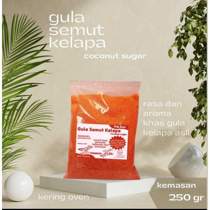 Jual Gula Semut Kelapa Murni Dari Air Nira Kelapa Gr Coconut Sugar