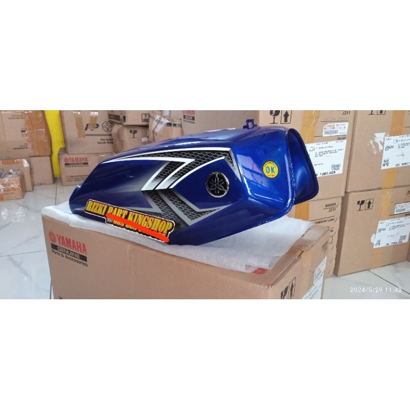 Jual Tangki Rx King 2004 Biru Full Original Ygp Finising Clear