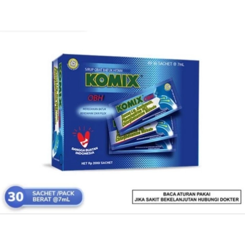 Jual Komix Obat Batuk Dewasa Isi Sachet Shopee Indonesia