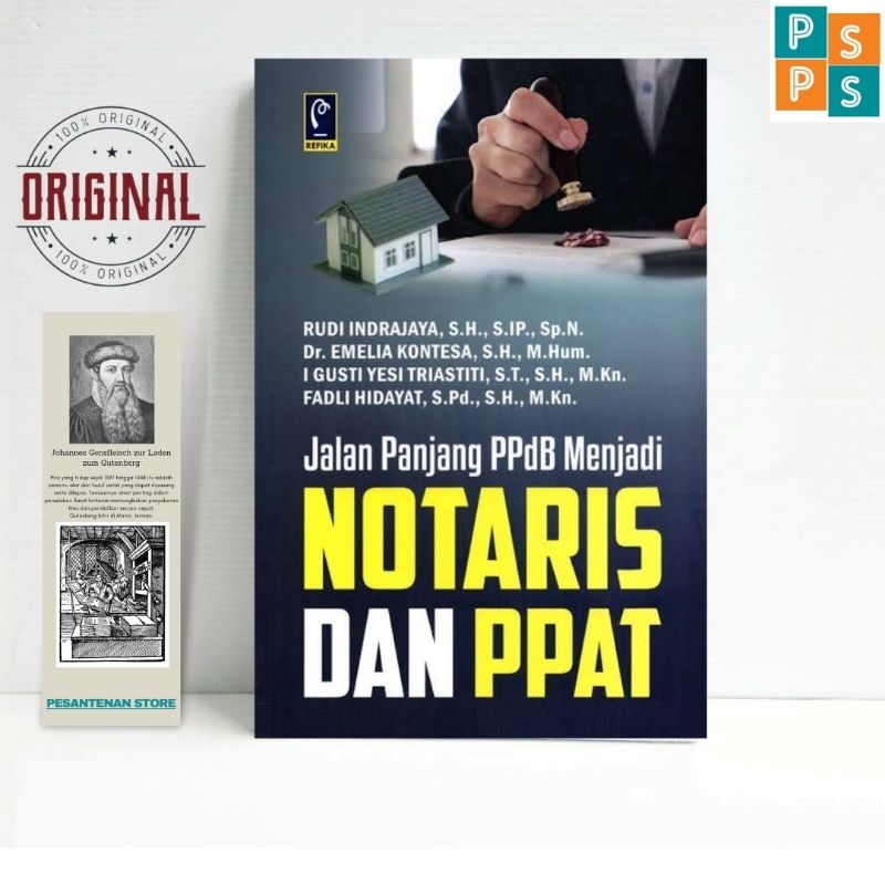 Jual Buku Original Jalan Panjang PPdB Menjadi Notaris Dan PPAT RFK24