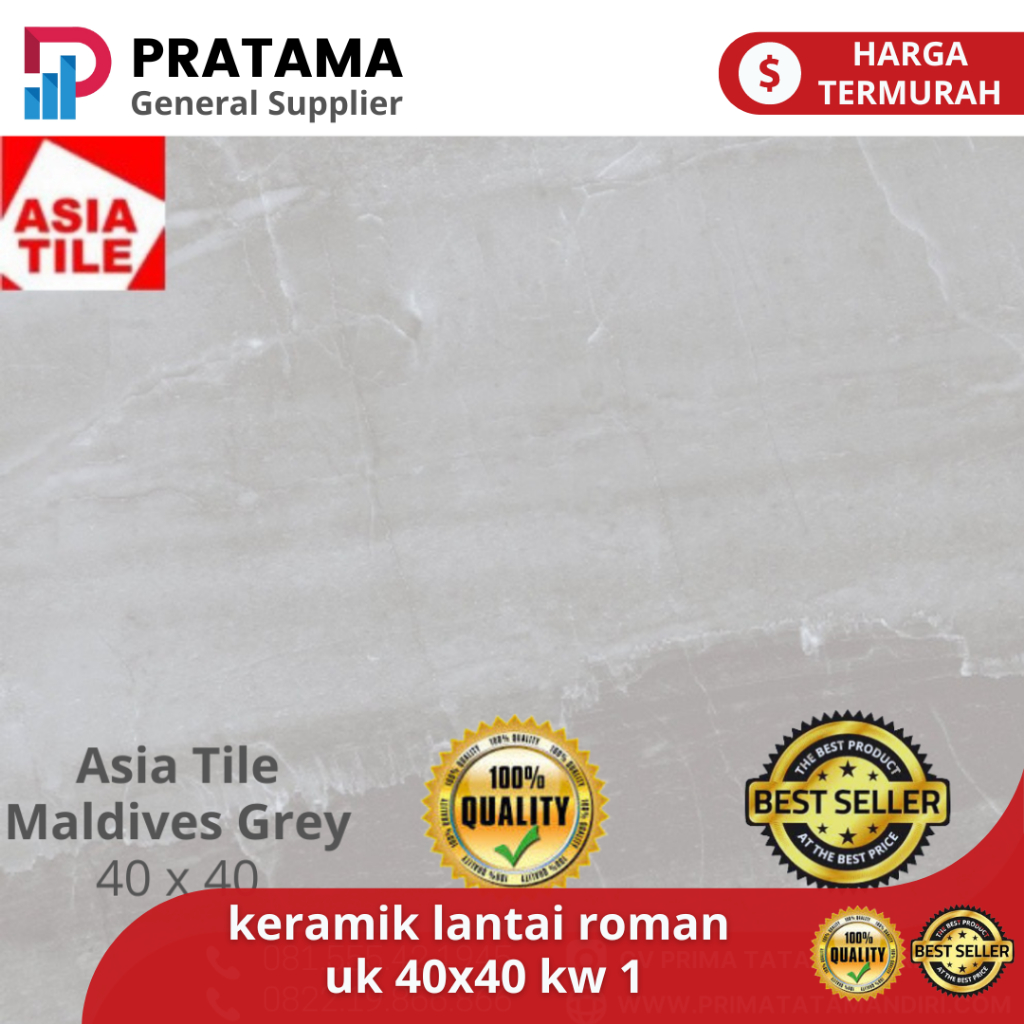 Jual Asia Tile Keramik Lantai Dinding X Maldives Grey Tekstur