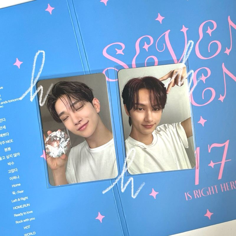 Jual Pc Photocard Jun Seventeen Svt 17 Is Right Here Dear Ver Shopee