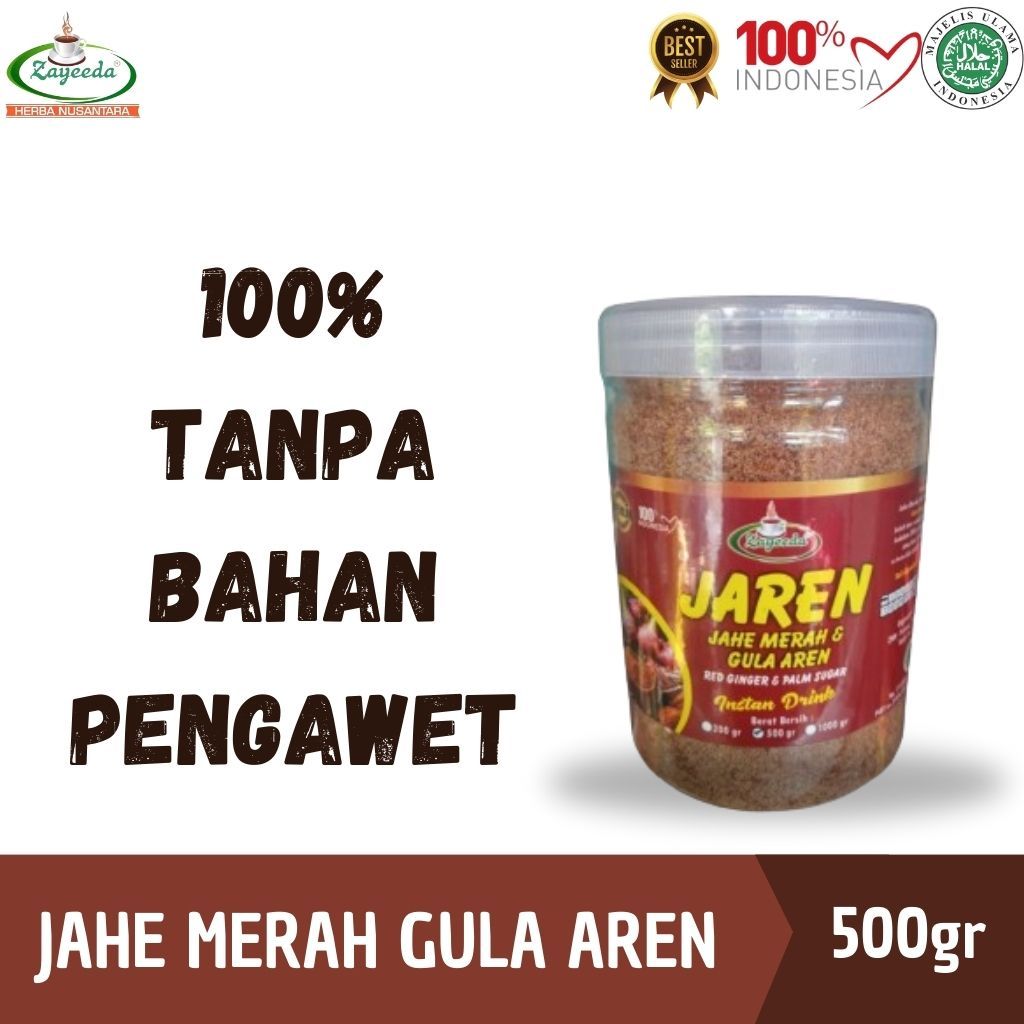 Jual JAREN JAHE MERAH BUBUK GULA AREN 500GR ASLI 100 TANPA BAHAN