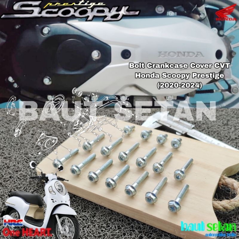 Jual Baut Blok CVT Scoopy Prestige 2020 2024 Mode Dua Kunci Shopee