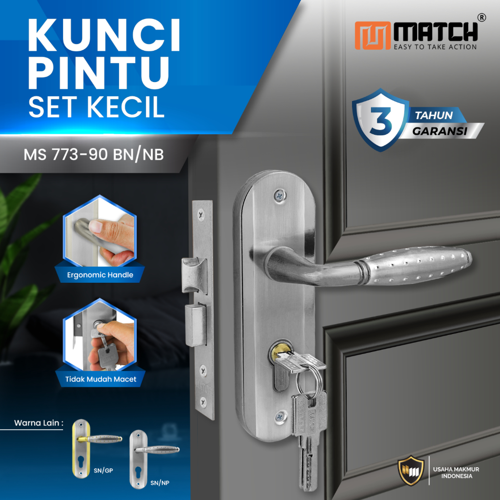 Jual MATCH KUNCI PINTU KECIL KOMPLIT Satu Set Kunci Pintu Lengkap Set