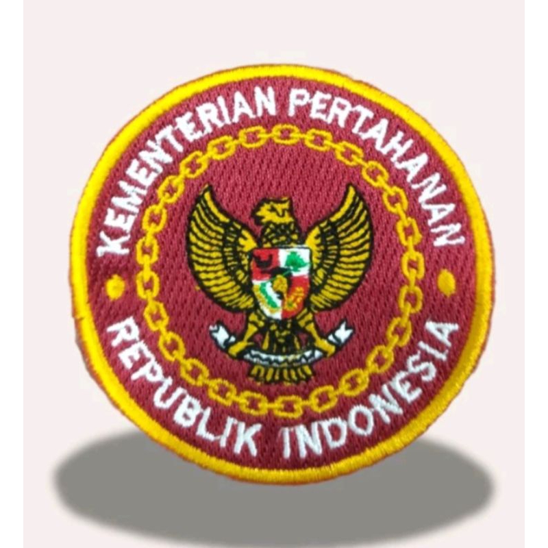 Jual BET BORDIR LOGO LAMBANG KEMHAN LOGO KEMENHAN KEMENTERIAN