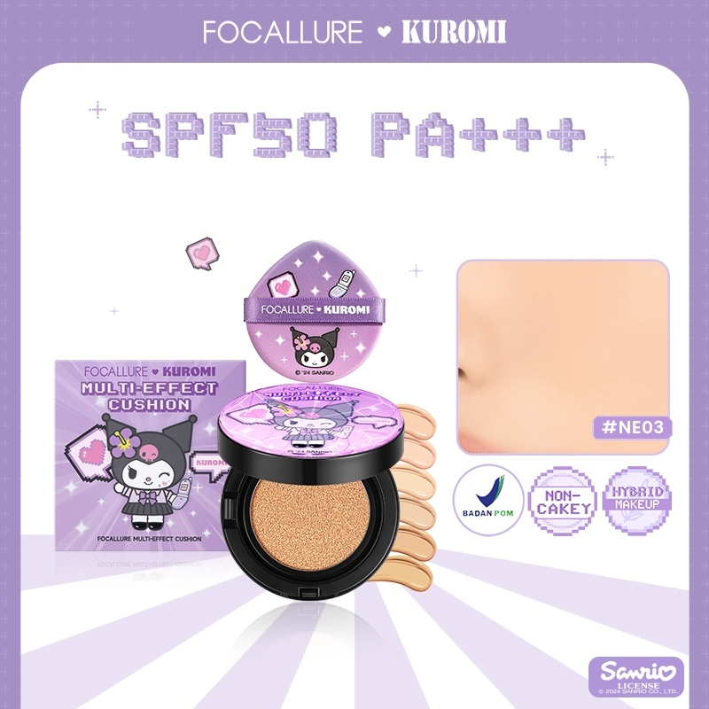 Jual Focallure X Sanrio Satin Matte Cushion Spf Pa Skincare