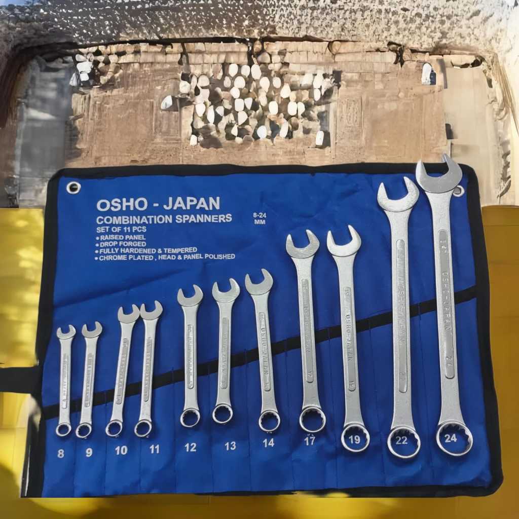 Jual Kunci Ring Pas Kombinasi Set 11 Pcs 8 24 Mm Asli OSHO JAPAN