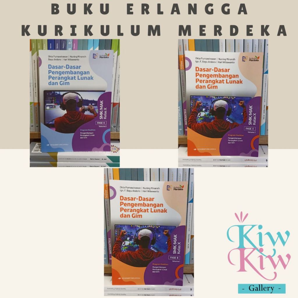 Jual Buku Dasar Dasar Pengembangan Perangkat Lunak Dan Gim Kelas Smk