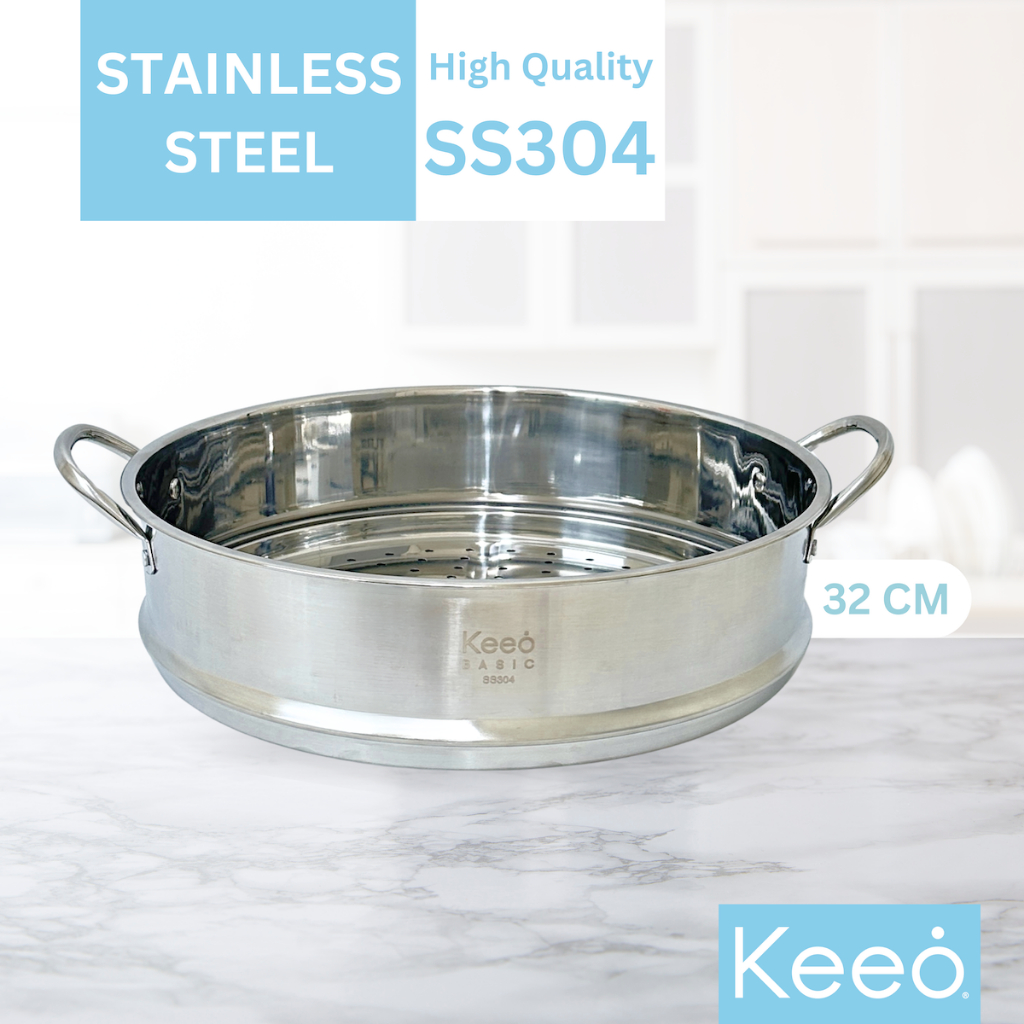 Jual Keeo 32 Cm Kukusan Klakat Steamer Stainless Steel SS304 Shopee