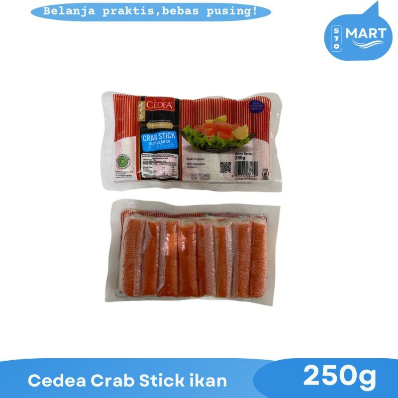 Jual Crab Stick Surimi Ikan Cedea 250gram Shopee Indonesia