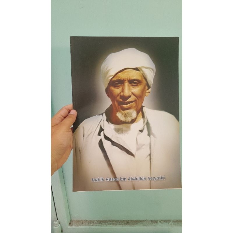 Jual Poster Habib Hasan Bin Abdullah Assyatiri Ukuran X Shopee