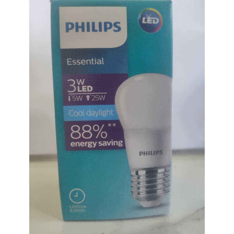 Jual Lampu Philips Essential Led W W W W W W W Shopee Indonesia