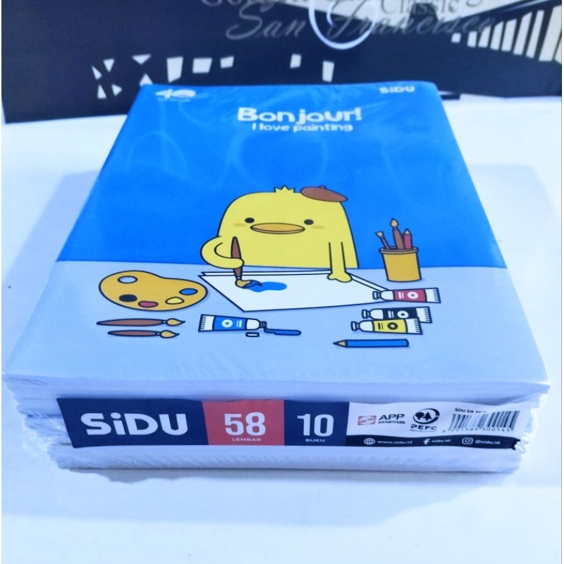 Jual Buku Tulis Sinar Dunia Sidu Lembar Pak Isi Buku Shopee