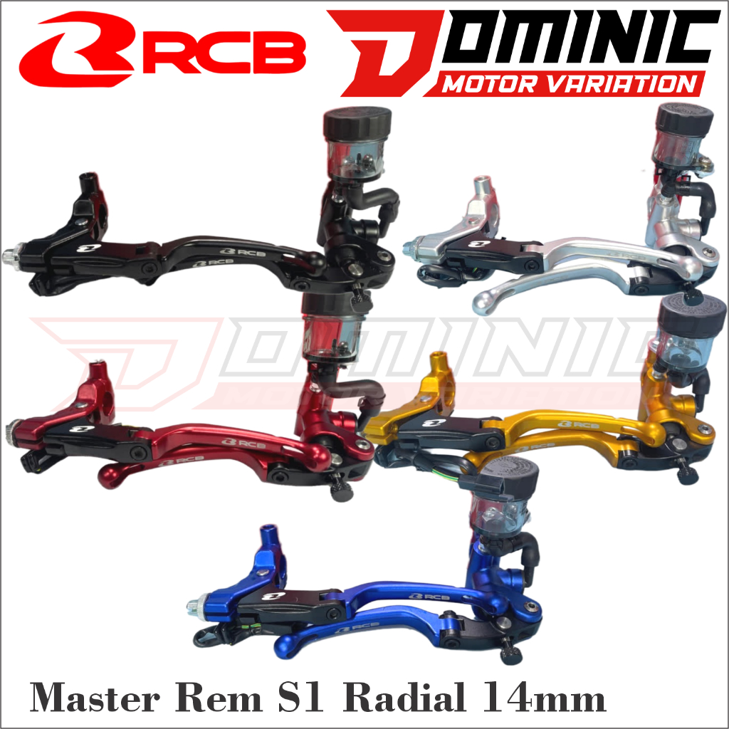 Jual Master Rem Handle Kiri S1 RCB 14mm Radial Vario Beat Scoopy Lexi