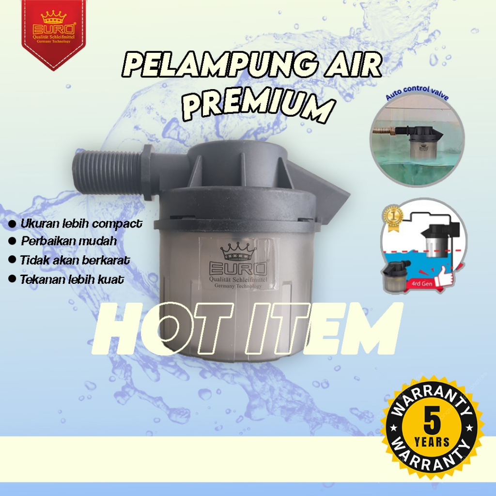 Jual Pelampung Air Otomatis Toren Premium Kran Air Otomatis Tandon Bak