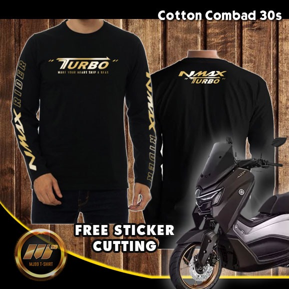 Jual Kaos Yamaha Nmax Turbo Lengan Panjang Shopee Indonesia