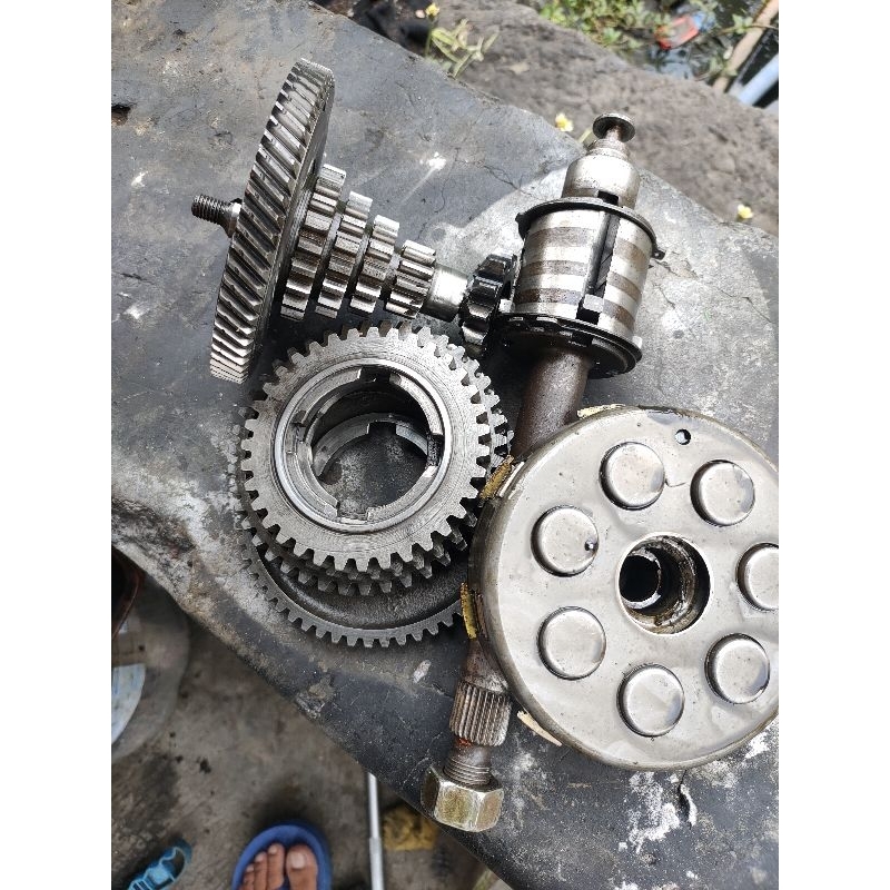 Jual Gearbox Gearset Vespa Spartan Excel Original Shopee Indonesia