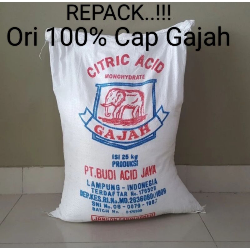 Jual Citrun Cap Gajah Sitrun 1 Kilo Gram Asli Cap Gajah Original REPACK