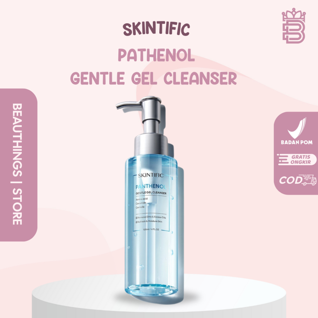 Jual Skintific Panthenol Gentle Gel Cleanser Facial Wash Ml Ready