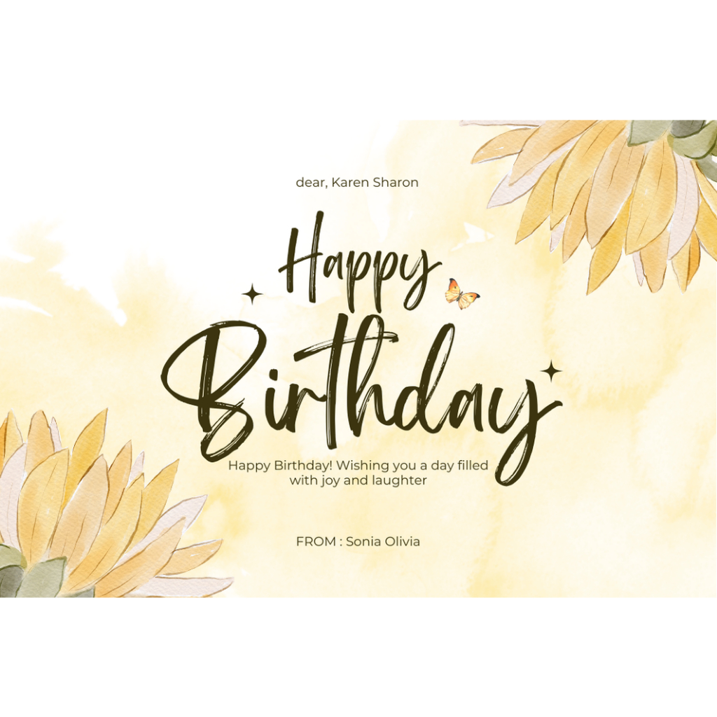 Jual Kartu Ucapan Happy Birthday Selamat Ulang Tahun Card Shopee